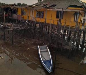 Dahsyatnya Puting Beliung di Pulau Kasu: Speed Boat Hilang Terbawa Pusaran Angin