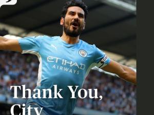 Salam Perpisahan IIKay Gundongan untuk Man City "Hari ini Pahit"