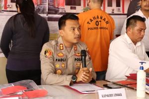 Polres Lingga Ciduk Dua Bandar Chip Higgs Domino di Dabo Singkep, Raup Cuan Ratusan Ribu Per Hari