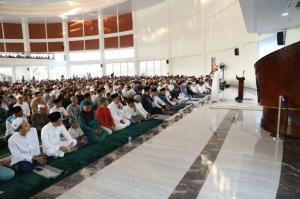BKDI BP Batam Gelar Shalat Idul Adha di Masjid Tanjak, Sukses Meriahkan Hari Raya Kurban