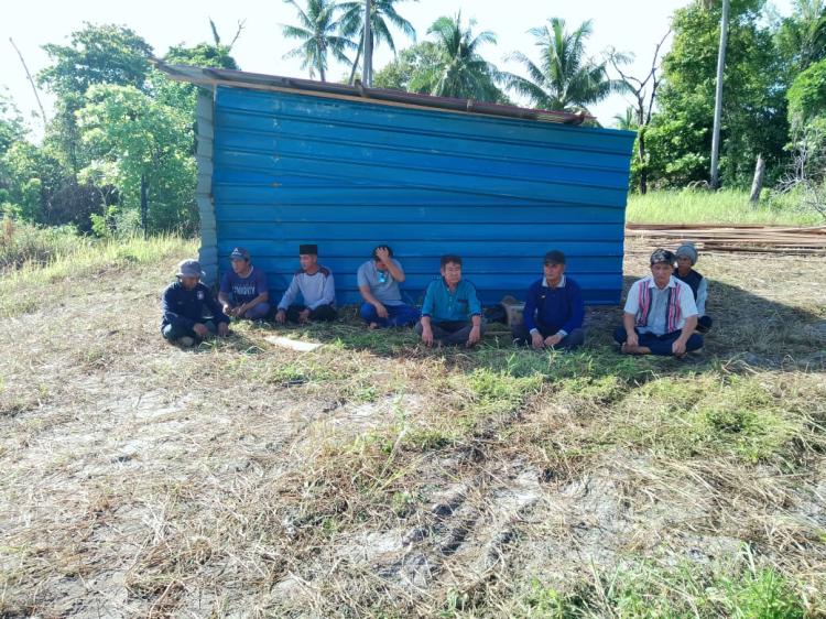 Pemkab Lingga Bangun Kantor Camat Baru Katang Bidare di Pulau Benan