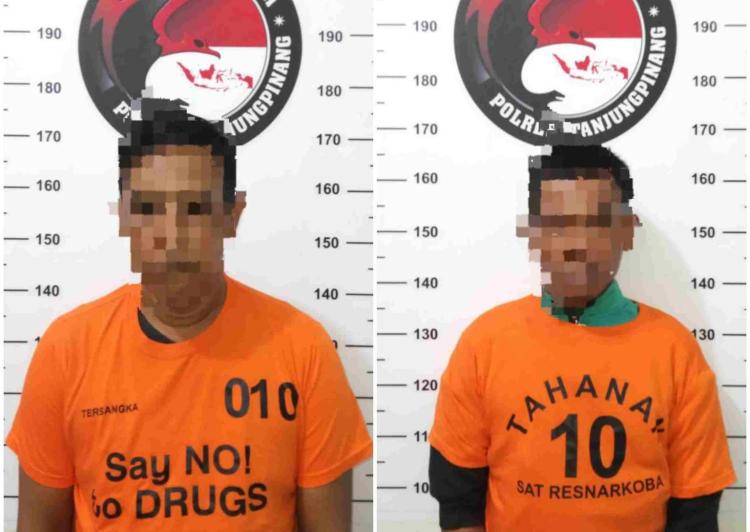 Dua Tersangka Pengedar Sabu Ditangkap di Tanjungpinang: Kemasan Mirip Kacang Sukro