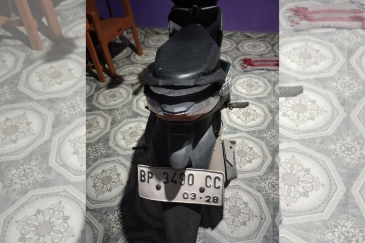Motor Tak Bertuan Ditemukan di Sagulung Baru Batam, Hubungi Nomor Ini Jika Anda Pemiliknya
