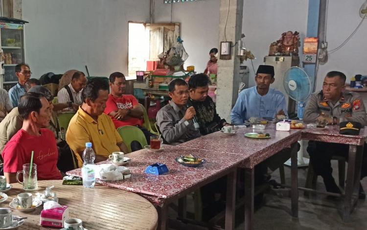 Ketua LSM Bersinar Desa Lancang Kuning Dorong Penyuluhan Narkoba dalam Jumat Curhat Polres Bintan