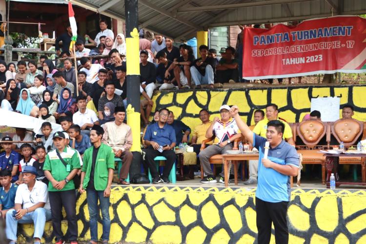 Final Liga Sepak Bola Dendun Cup 2023: Pertarungan Seru Kelong FC vs Renjong FC