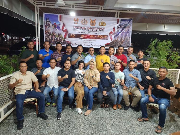 Perwira Secapa/Setukpa TNI-Polri Angkatan 2022 Temu Ramah di Batam