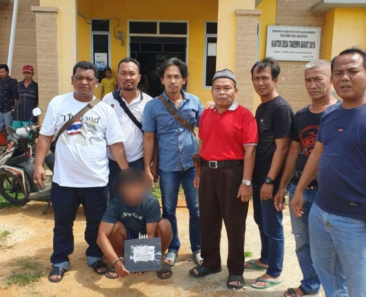 Dua Pelaku Gasak Laptop di Kantor Desa Tarempa Barat Daya Anambas Ditangkap Polisi