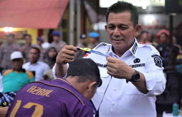 Gubernur Kepri Ansar Tutup Turnamen Olahraga Piala Gubernur 2023 Zona Anambas
