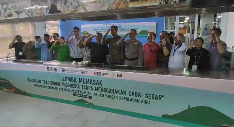 Dukung Pengendalian Inflasi Pangan, BI Kepri dan BTP Gelar Lomba Masak Tanpa Cabai Segar