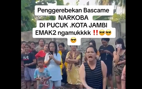 Emak-Emak Heboh Grebek Dugaan Basecame Narkoba di Pucuk 16 Kota Jambi: Plastik Klip Bening dan Alat Hisap Sabu Jadi Bukti!