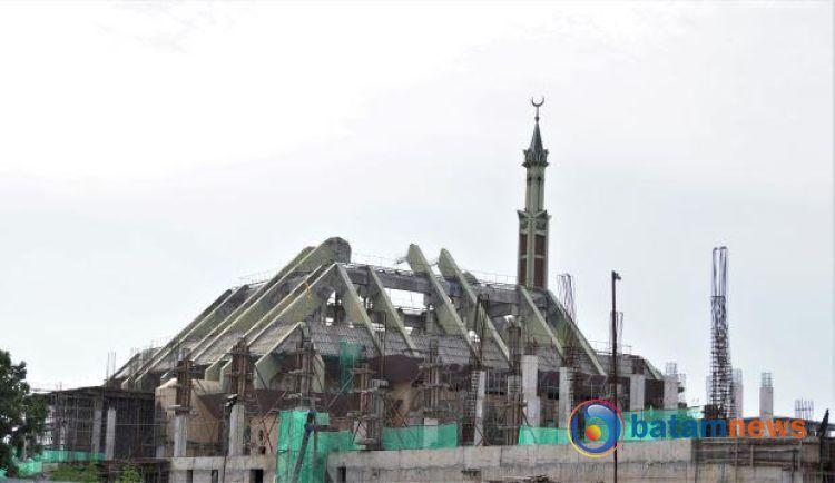Wali Kota Rudi: Progres Revitalisasi Masjid Agung Batam Menuju Selesai, Target Akhir Tahun 2023