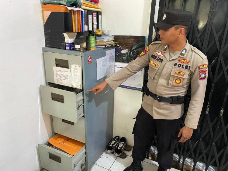 Kantor Pos Tanjungbatu Kundur Dibobol Maling, Uang Senilai Rp 350 Ribu Raib