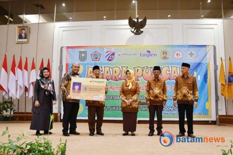 PWRI Riau Rayakan HUT ke-61 dengan Kado Spesial KTA e-Money Bank Riau Kepri Syariah