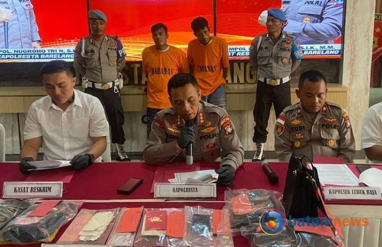 Arrest Made: Police Apprehend Two Robbery Suspects Targeting Dutch National in Batam
