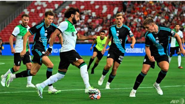 Liverpool Gebuk Leicester 4-0 dalam Laga Pemanasan di Singapura