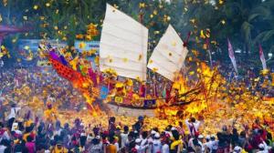 Festival Bakar Tongkang di Bagansiapiapi Riau, Pesona Budaya Tionghoa Pikat Wisatawan Mancanegara