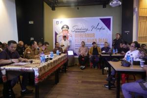 Gubernur Kepri Paparkan Program Strategis dalam Sembang Media di Batam