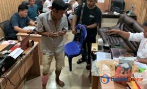 Mencoba Kabur Saat Ditangkap, Residivis Ini Dilumpuhkan dengan Timah Panas oleh Tim Satreskrim Polres Karimun