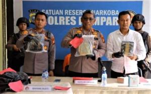 Polres Kampar Gagalkan Peredaran 3,3 Kilogram Shabu-shabu, Pelaku Ditangkap