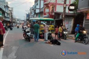 Bus dan Sepeda Motor Terlibat Kecelakaan di Jalan Meral Karimun, Pengendara Motor Luka-luka