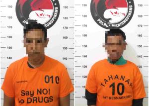 Dua Tersangka Pengedar Sabu Ditangkap di Tanjungpinang: Kemasan Mirip Kacang Sukro