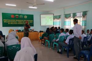 Pelajar SMAN 1 Buru Diwejangi Wawasan Kebangsaan Oleh Dandim 0317/TBK