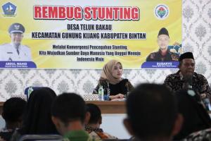 Berperan Aktif dalam Bintan Zero Stunting: Pesan Ketua TP PKK Bintan untuk Kaum Ayah dan Ibu