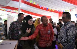 Bazaar GFC Fair Memeriahkan 21 Tahun Gerakan Nasional APUPPT, Menko Polhukam Kunjungi Booth BRK Syariah