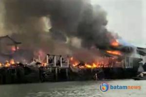 Pemprov Kepri Bakal Bantu Perbaikan Rumah bagi Korban Kebakaran di Pulau Buluh