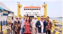 Tinjau Pelabuhan ASDP Tanjunguban, Cen Sui Lan Upayakan Penambahan Dermaga Sandar