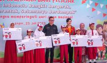 Peringati Hari Anak Nasional, OJK dan bank bjb Gelar Kampanye Ayo Menabung di Bogor