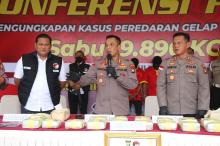 Polisi Gagalkan Peredaran Sabu 19 Kg dari Malaysia, Tiga Kurir Ditangkap di Batam dan Medan