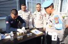 Operasi Gaktiblin di Polres Kepulauan Meranti, 220 Anggota Polisi di Tes Urin