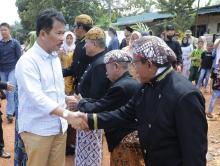 Hadiri Sedekah Bumi, Wali Kota Batam Rudi Jawab Persoalan Lahan di Tembesi Sidomulyo
