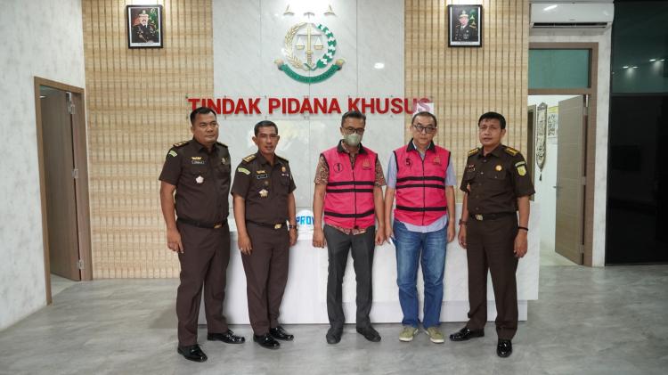 Kejati Kepri Tangkap 2 Tersangka Korupsi Proyek Jembatan Tanah Merah Kabupaten Bintan
