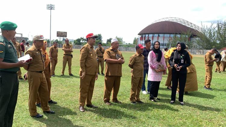 Upacara HUT Ke-78 RI 2023 di Karimun Dipusatkan di Stadion Badang Perkasa