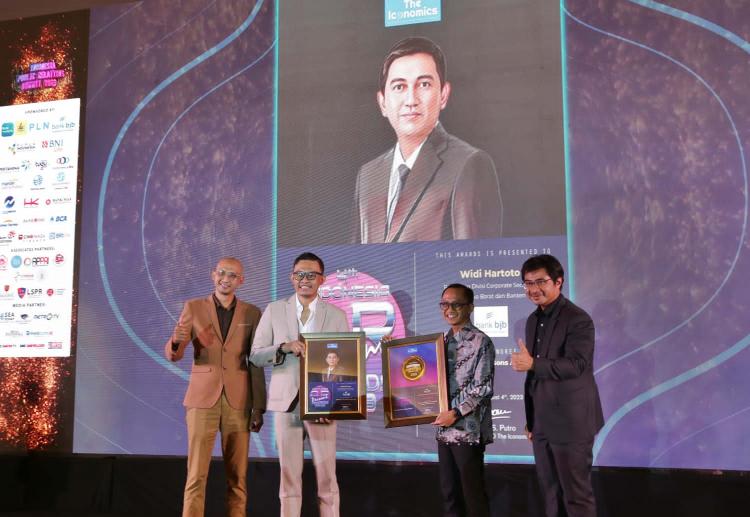Berhasil Perkuat Reputasi Perusahaan, bank bjb Raih Corporate Reputation Awards 2023 dan PR Person 2023  