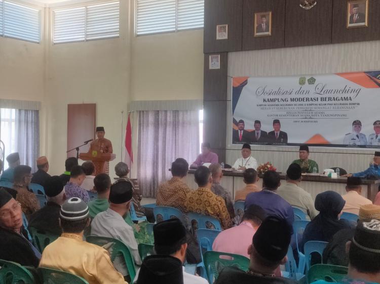 Kota Tanjungpinang Luncurkan Kampung Moderasi Beragama untuk Pupuk Toleransi Antar Umat Beragama