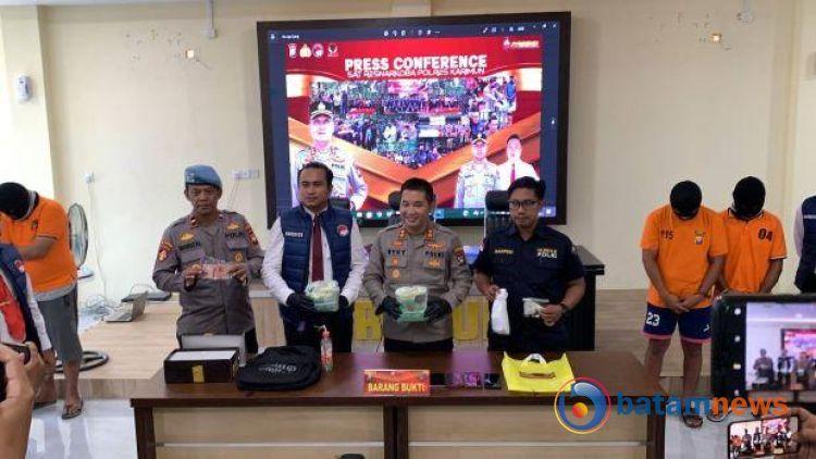 Satresnarkoba Polres Karimun Ungkap Kasus Narkoba dengan 1,9 Kg Sabu, Melibatkan Anak Pejabat