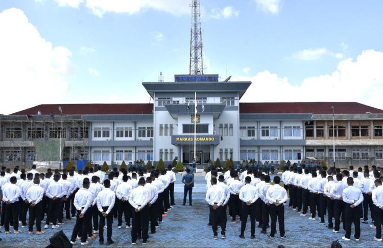 Seleksi Rekrutmen Bintara dan Tamtama TNI AL Gelombang II Tahun 2023 di Batam Dimulai