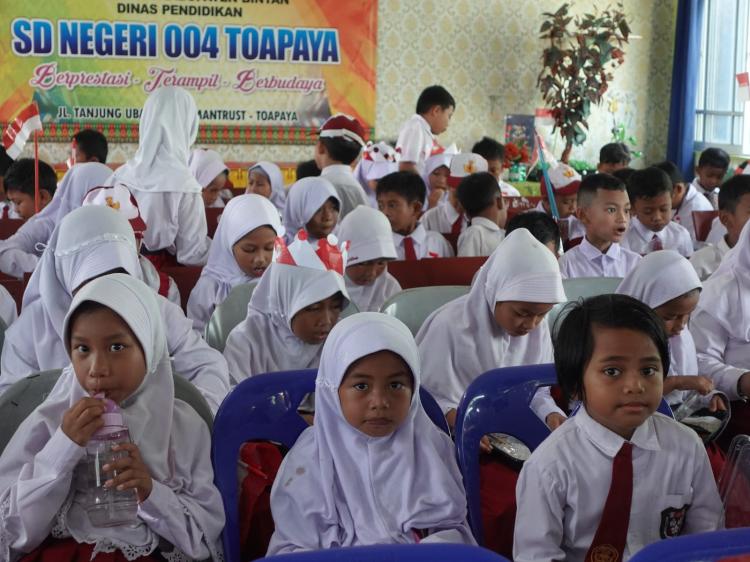 Tumbuh Kembang Optimal Anak Diperkuat oleh Inisiatif Sarapan Merah Putih Dandim 0315/TPI dan Bupati Bintan