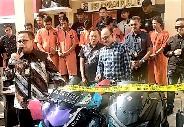 Bandit Curanmor Palembang Mengincar Pesanan, 31 Motor Dijarah Sesuai Permintaan 2 Penadah