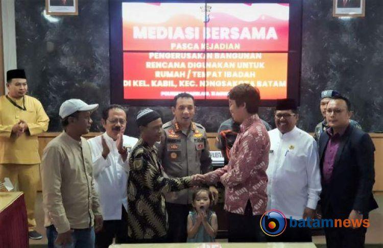 Konflik Pembangunan Gereja di Kabil: Kesepakatan Bersama Pembangunan Dihentikan Sementara 