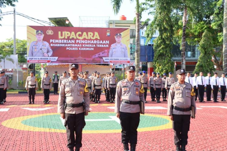 Anggota Bhabinkamtibmas Polres Karimun Raih Penghargaan Berkat Aksi Cegah Bunuh Diri