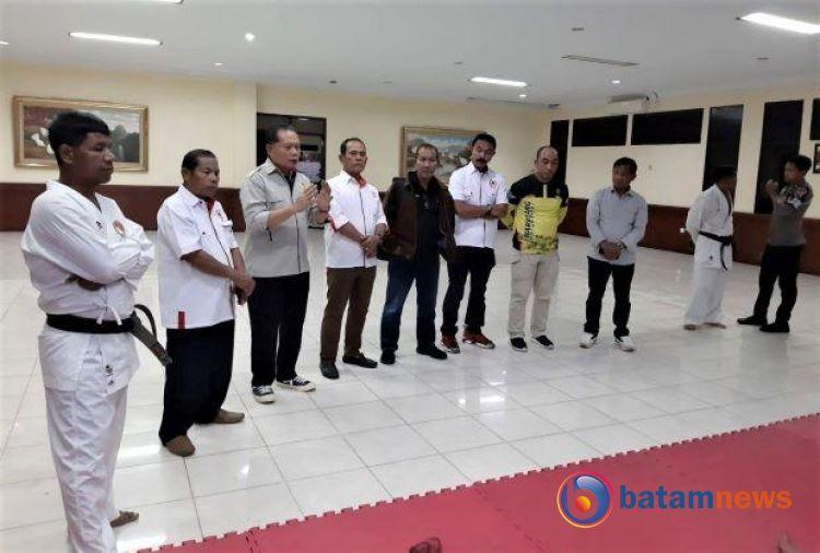 Dikunjungi Satgas, FORKI Kepri Optimis Lolos di Pra PON