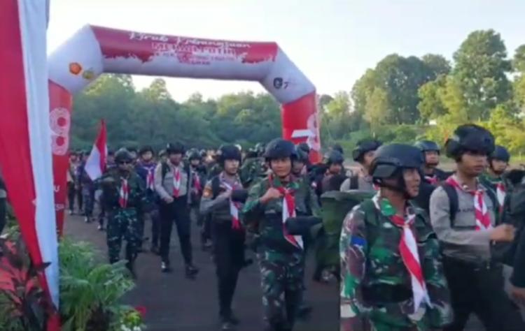 Kirab Merah Putih di Batam, Ratusan Peserta Tempuh Perjalanan 17 Kilometer