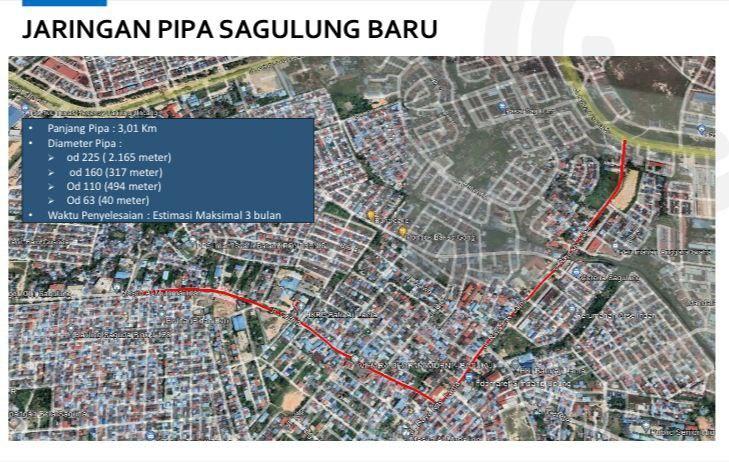 BU SPAM BP Batam Bangun Penguatan Jaringan Pipa Menuju Daerah Sagulung Baru dan Tiban