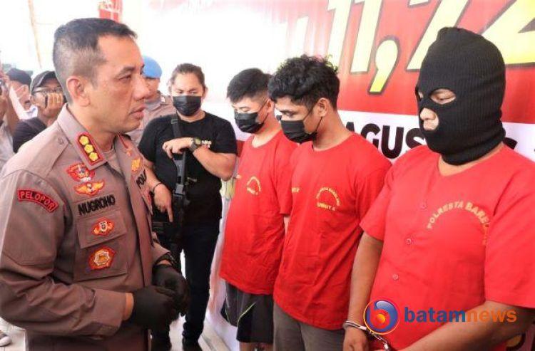 Kasus Peredaran Sabu di Batam: 3 Tersangka Ditangkap dengan Barang Bukti 11,728 Kg