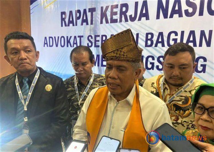 Rakernas ke-IV Peradi di Batam: Bahas RUU Advokat dan Omnibus Law