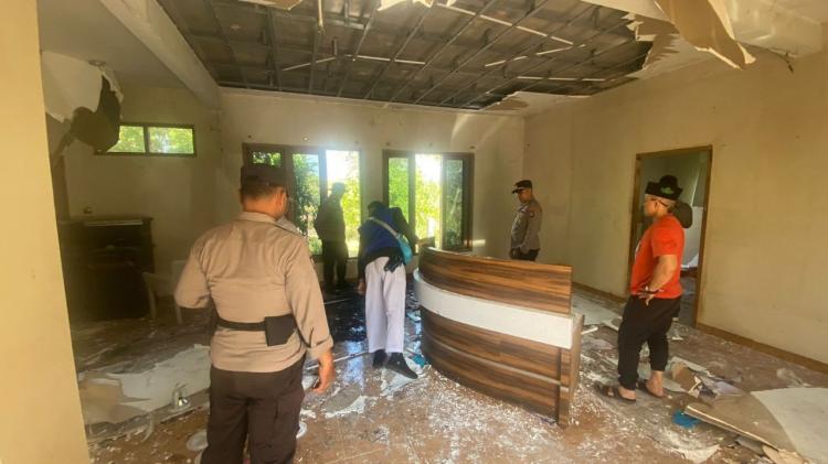 Plafon Rusak dan Kabel Listrik Hilang: Pondok Pesantren di Kecamatan Galang Alami Pencurian